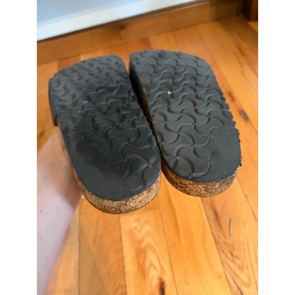 Birkenstock Madrid slide sandals Metallic size 40/US 9-9.5